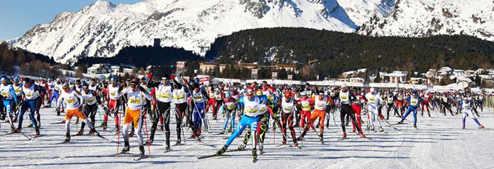 Engadin Skimarathon Maloja S-chanf (Schweiz)
