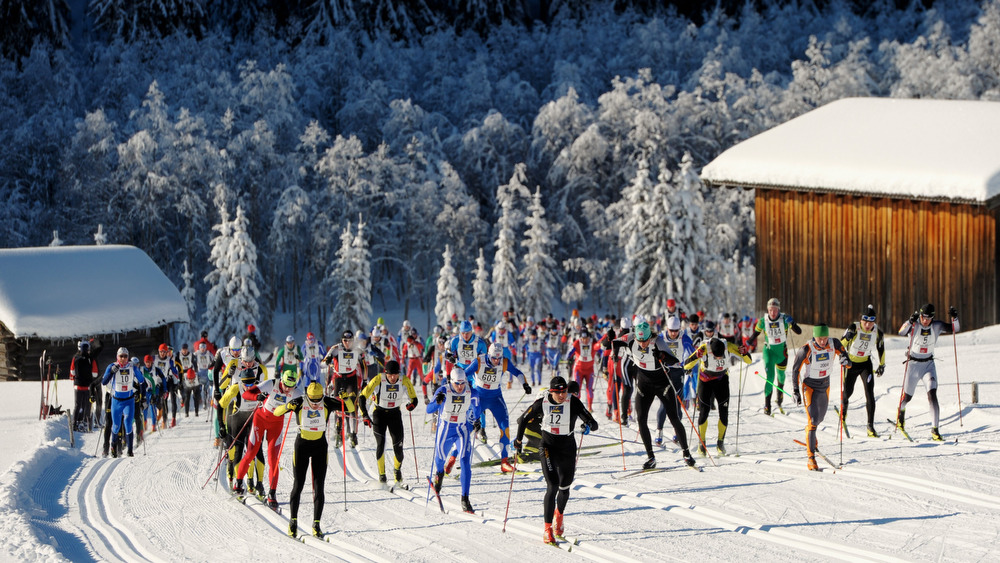 23.01.2010, Lienz, Austria (AUT): start of the elite group - Dolomiten Classicrace, Lienz (AUT). www.nordicfocus.com. © Felgenhauer/NordicFocus. Every downloaded picture is fee-liable.