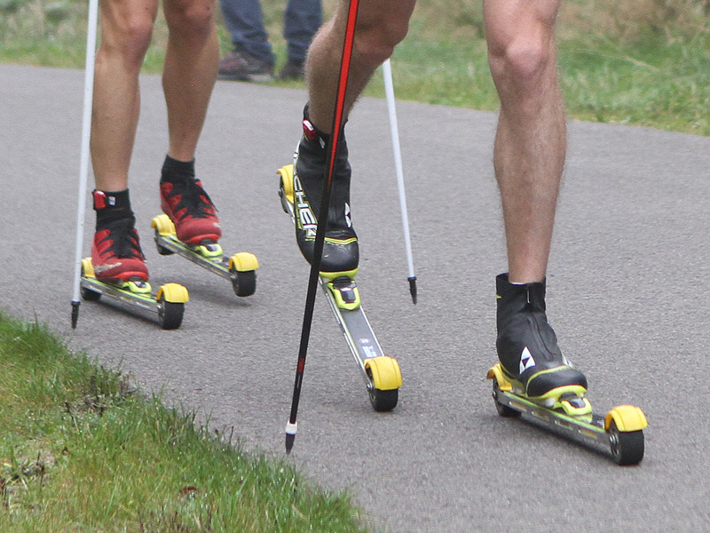 Moorgrund-Skiroller-Halbmarathon