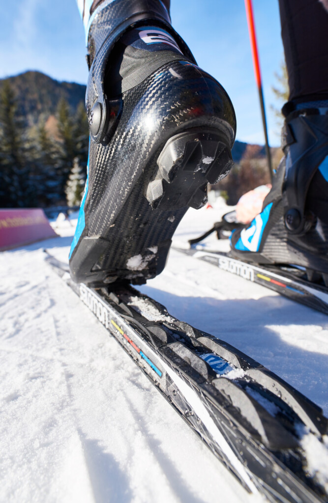 neue bindung auf alte langlaufski