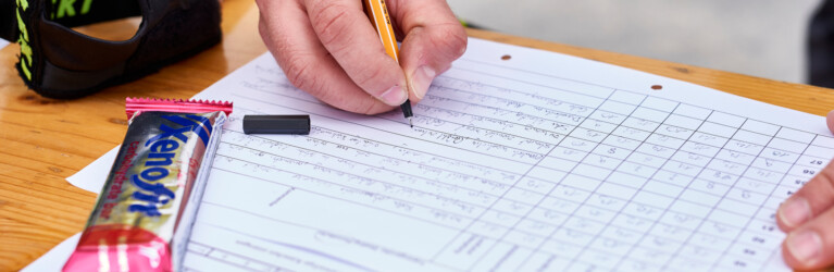 Ein wichtiger Bestandteil: das Ausfüllen der Bewertungsbögen.