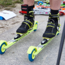 Marwe Racing Skate im Lichtschrankentest der Wettkampfroller