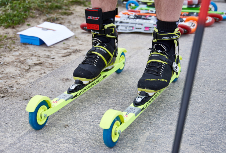 Marwe Racing Skate im Lichtschrankentest der Wettkampfroller