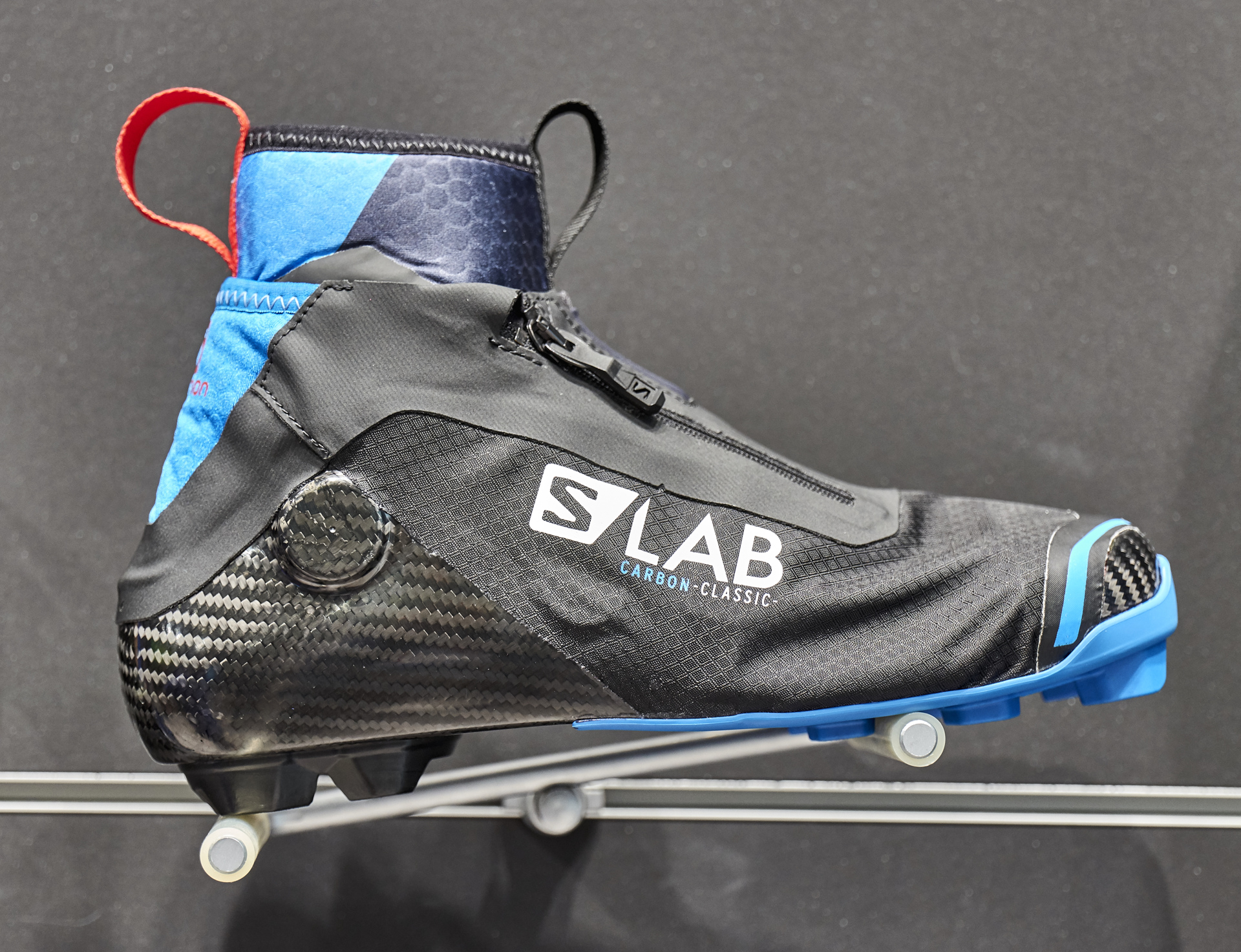 Salomon S Lab Carbon Classic Bildergalerie ISPO Ruckblick 2017 Ski Schuhe Bindungen xc ski Langlauf