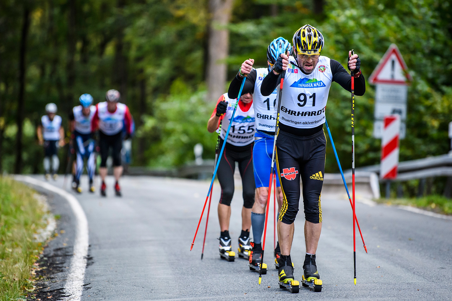 Rennsteig Rollskilauf Gräfenroda - Oberhof