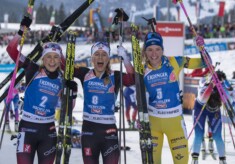 Ingrid Landmark Tandrevold (NOR), Tiril Eckhoff (NOR), Hanna Oeberg (SWE)