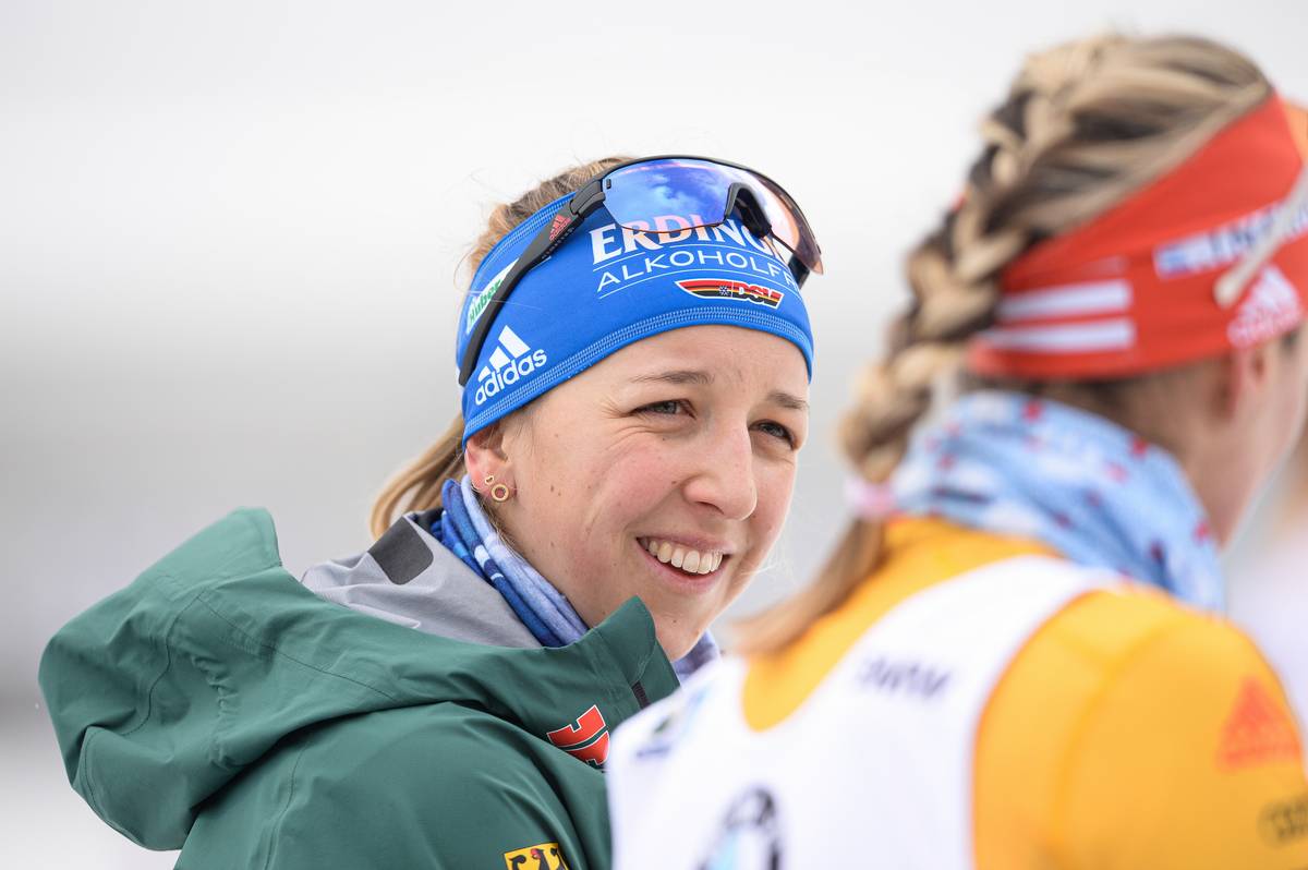 Franziska Preuss (GER) - Bildergalerie Biathlon IBU ...