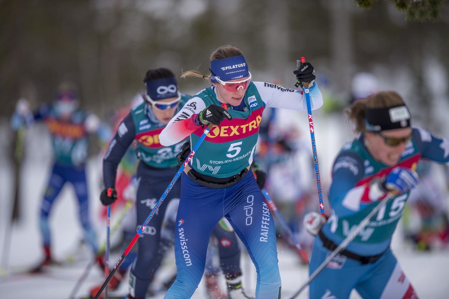 Nadine Fähndrich - Nadine Fähndrich zum zweiten Mal auf dem Podest | Swiss Ski : Last weekend was pretty exceptional for our swiss contestant nadine fähndrich.