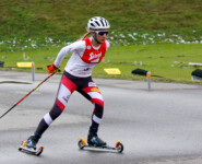 Annalena Slamik wird Zweite in Eisenerz.