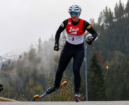 Claudia Purker wird starke Dritte.