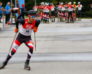 Lukas Greiderer beim Rennen in Eisenerz.
