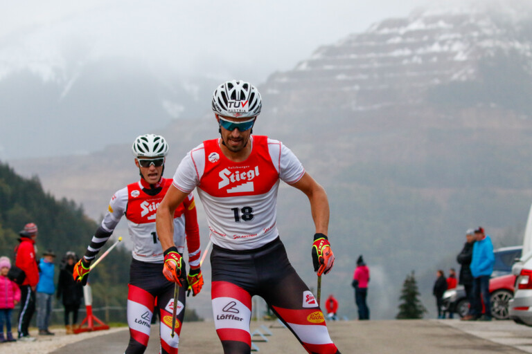 Lukas Klapfer vor dem Erzberg in seiner Heimat Eisenerz.