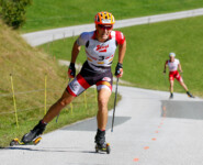Thomas Jöbstl kommt vor Franz-Josef Rehrl ins Ziel.