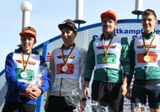Deutsche Meisterschaften Nordische Kombination: Fabian Rießle und Manuel Faißt gewinnen zum dritten Mal in Folge die Teamsprint-Wertung.