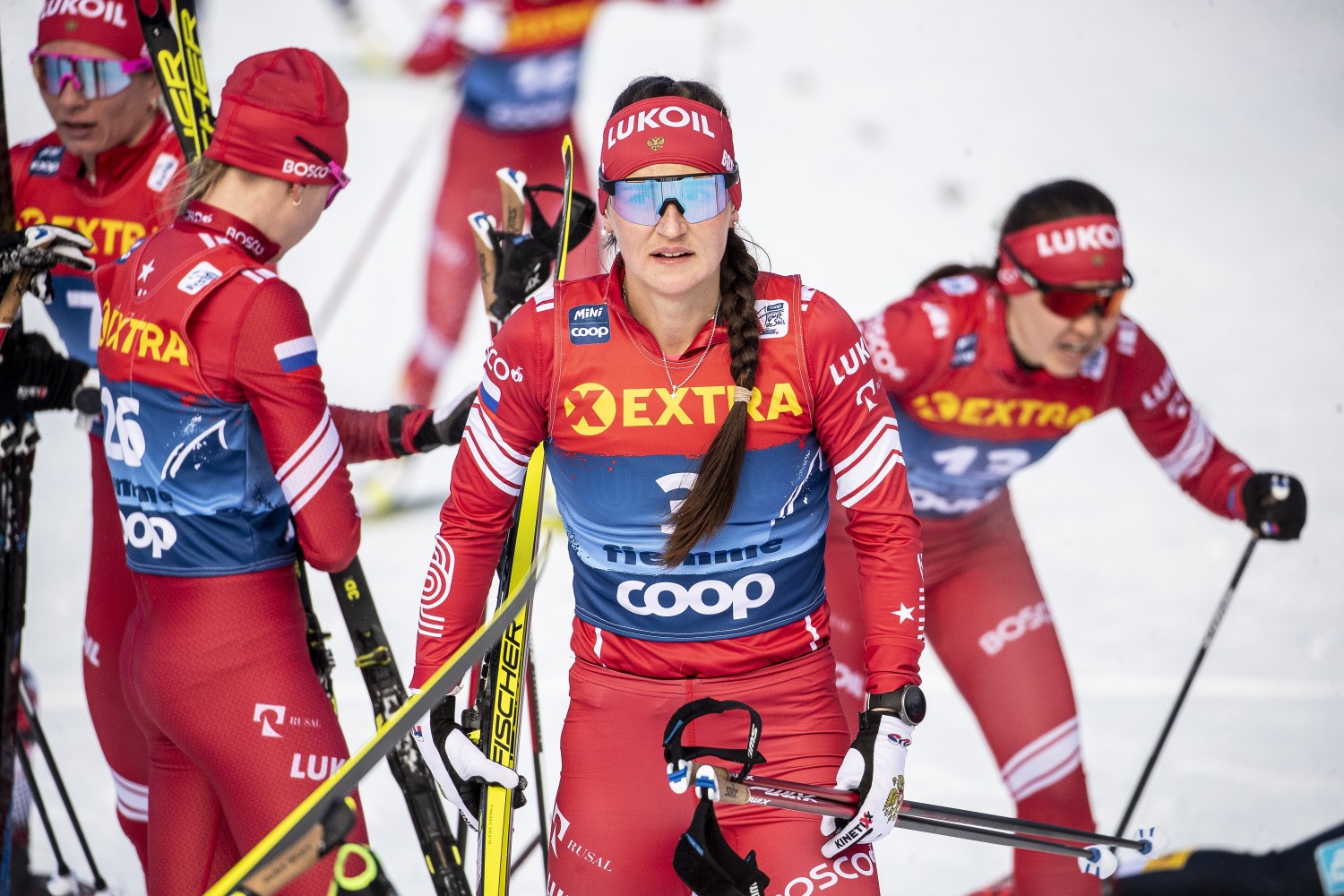 Лыжи женщины сегодня результат 10 км. Габриелла Калугер лыжница.