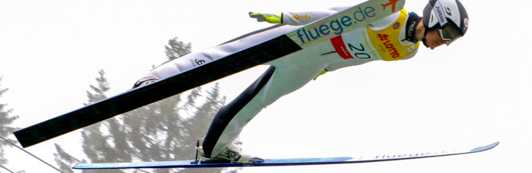 Matteo Baud gewann das Springen.