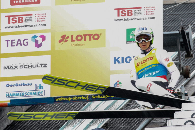 Mario Seidl sprang erneut am weitesten.