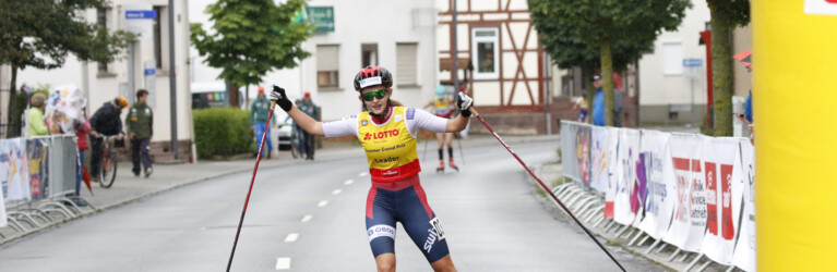 Gyda Westvold Hansen siegt beim zweiten Wettkampf in Oberhof.