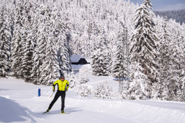 Toblach: Gas geben in der Nordic Arena, gemütlich unterwegs auf der Dorfloipe