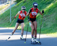Jenny Nowak und Annika Sieff in Villach