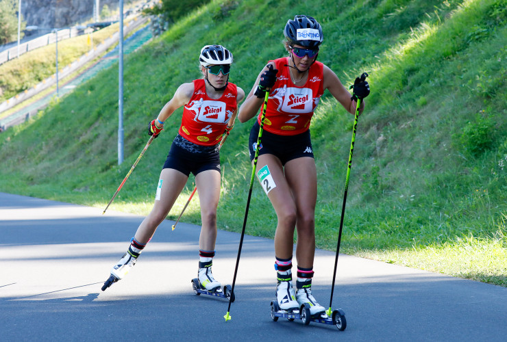 Jenny Nowak und Annika Sieff in Villach