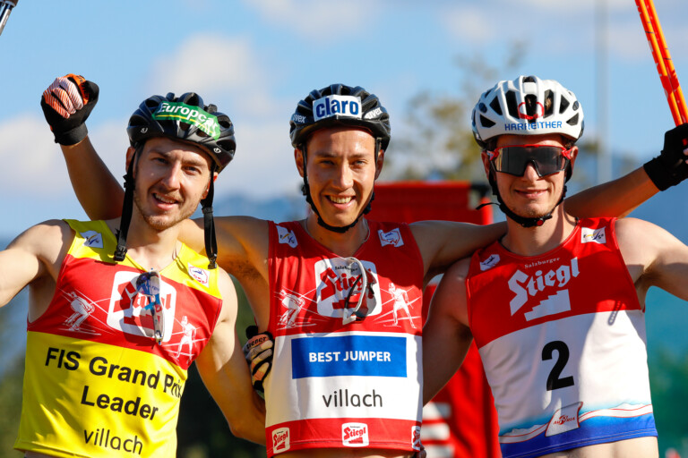 Die Tagessieger: Ilkka Herola (FIN), Mario Seidl (AUT), Martin Fritz (AUT).