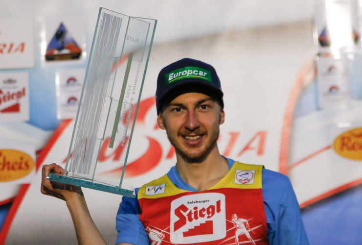 Ilkka Herola gewinnt den Sommer Grand Prix in Villach.