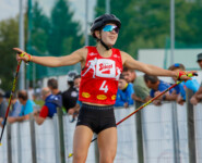 Sigrun Kleinrath freut sich auch über den vierten Platz.
