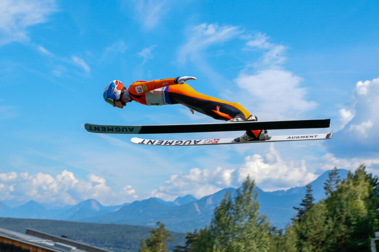 Thomas Rettenegger beim Sommer Grand Prix in Villach.