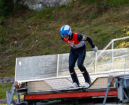 Thomas Rettenegger beim Sommer Grand Prix in Villach.