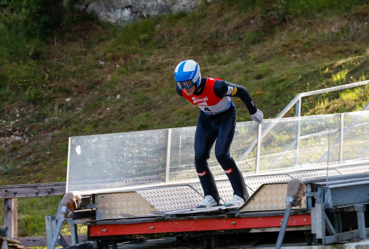 Thomas Rettenegger beim Sommer Grand Prix in Villach.