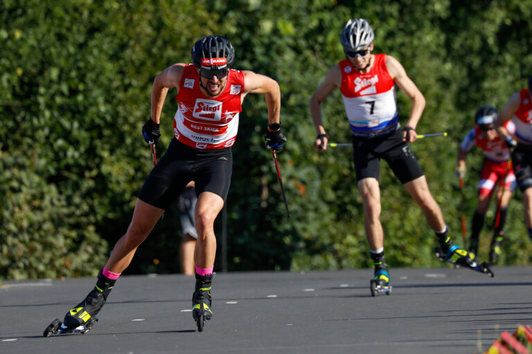 Johannes Rydzek genoss die Woche mit vielen guten Ergebnissen.