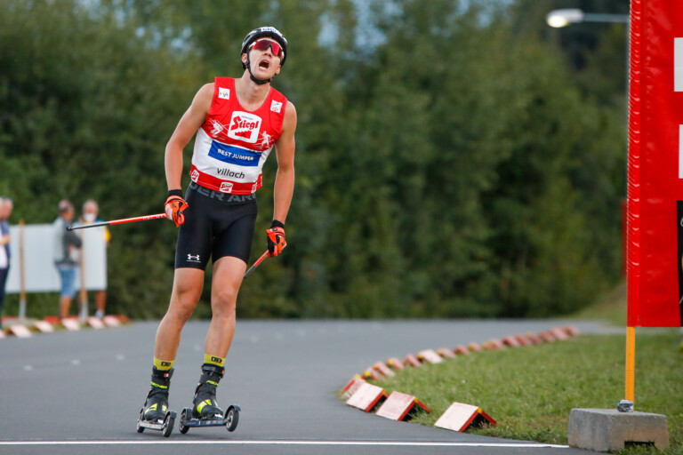 Mario Seidl wird beim Heimwettkampf Zweiter.