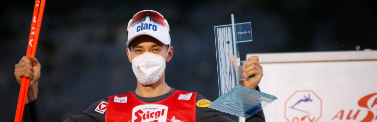 Mario Seidl wird beim Heimwettkampf Zweiter.