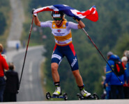 Gyda Westvold Hansen gewinnt mit deutlichem Vorsprung.