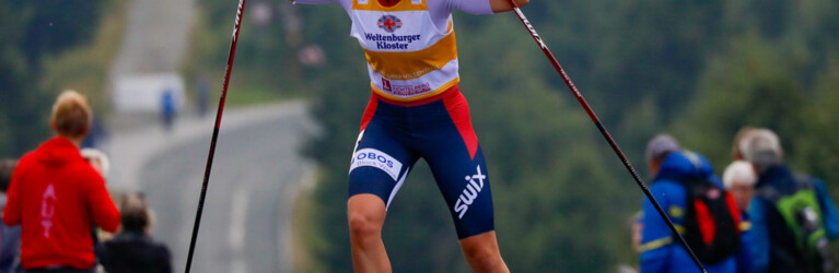 Gyda Westvold Hansen gewinnt mit deutlichem Vorsprung.