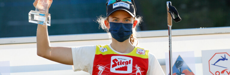 Gyda Westvold Hansen gewinnt die Gesamtwertung des Sommer Grand Prix.