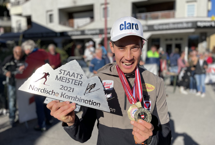 Österreichische Staatsmeisterschaft Nordische Kombination 2021, Innsbruck/ Fulpmes, Sieger: Mario Seidl