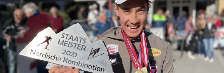 Österreichische Staatsmeisterschaft Nordische Kombination 2021, Innsbruck/ Fulpmes, Sieger: Mario Seidl