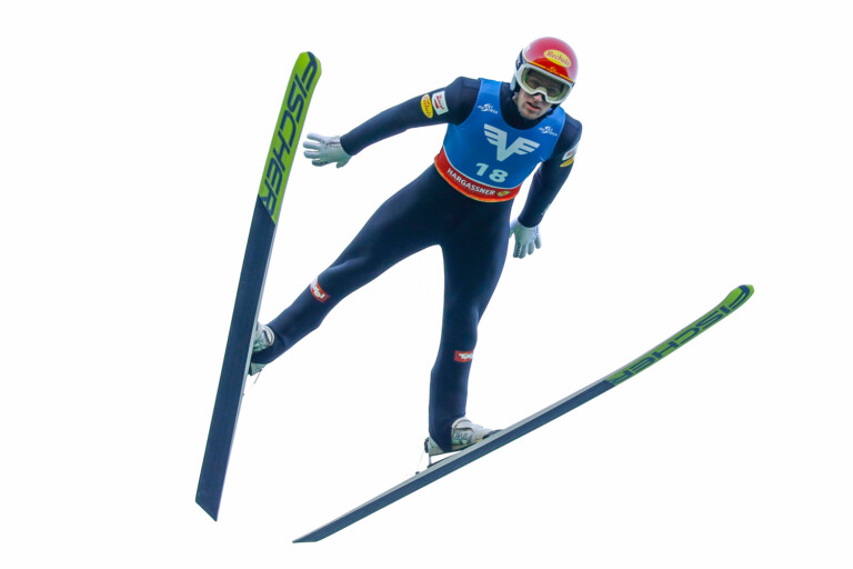 Christian Deuschl präsentierte sich erneut als starker Springer.