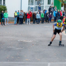 Unterstützung vom Teamkollegen bis ins Ziel: Beat Wiedermann (l) und Alois Wegmann.