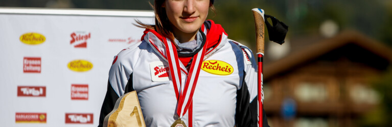 Zum zweiten Mal österreichische Meisterin: Lisa Hirner.