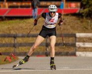 Eva Hubinger wurde Zweite beim Rennen der Damen.