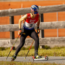 Johannes Lamparter beim Rennen in Seefeld.