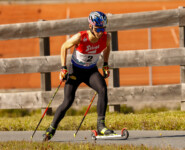 Johannes Lamparter beim Rennen in Seefeld.