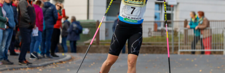 Marie Nähring verbesserte sich beim Lauf.
