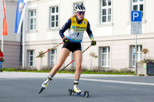 Jenny Nowak auf dem Weg zum Meistertitel