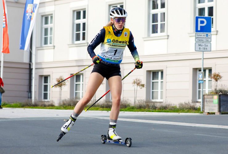 Jenny Nowak auf dem Weg zum Meistertitel