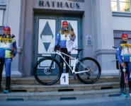 Das Podium der Damen: Jenny Nowak siegt vor Cindy Haasch und Marie Nähring.