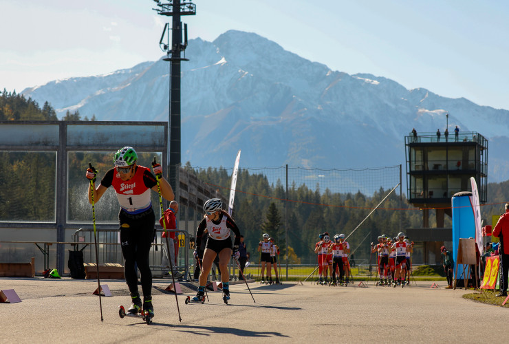 In Seefeld gingen Damen und Herren gemeinsam auf die Strecke.